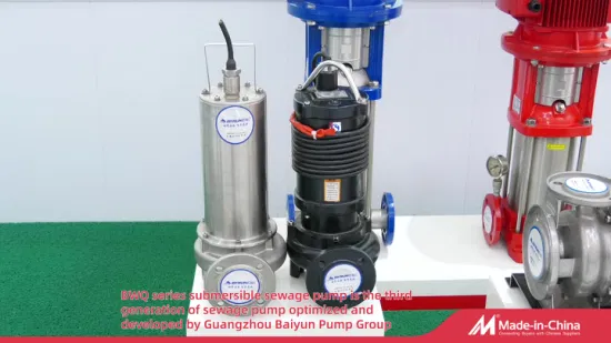 Bwqp Series Stainless Steel 304 Submersible Sewage Pump